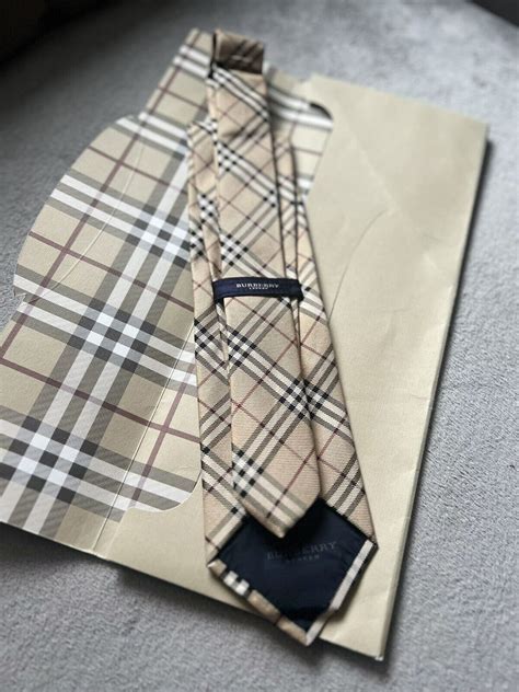 burberry krawatte gebraucht|BURBERRY Krawatten Herren .